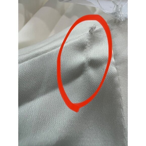 NWTD IEENA FOR MAC DUGGAL Size 6 One Shoulder Calf Midi Dress White MSRP $298 - Picture 4 of 12